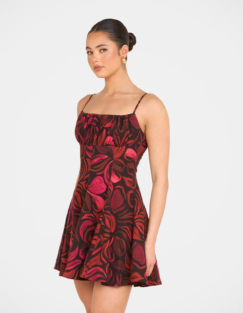 Anita  Flared Mini Dress